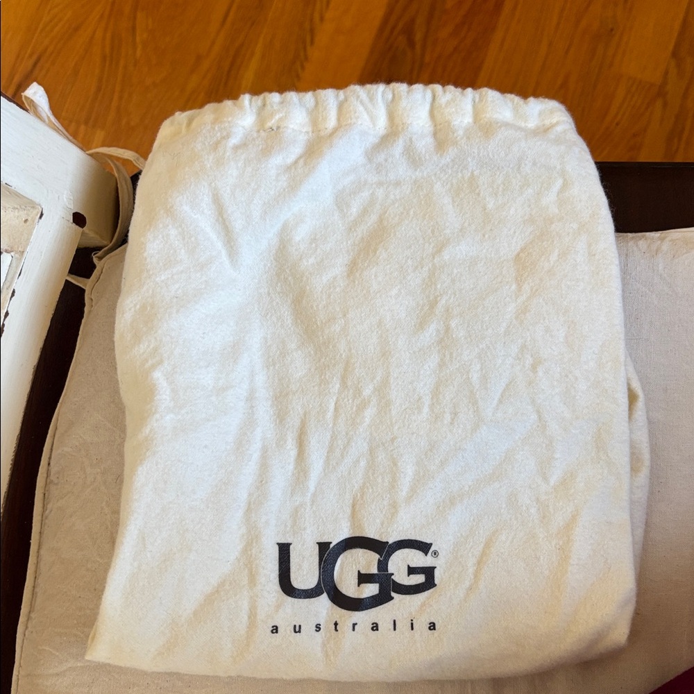 Ugg Black Shearling Mini Backpack With Bag Cover! - image 5